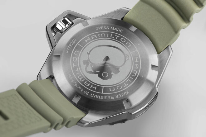 Khaki Navy Frogman Auto – Bild 5